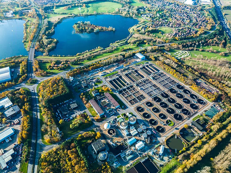 Critical Infrastructure Aerial View image