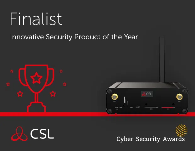 CSL Finalist Innovative Security Product, Cyber Security Awards image