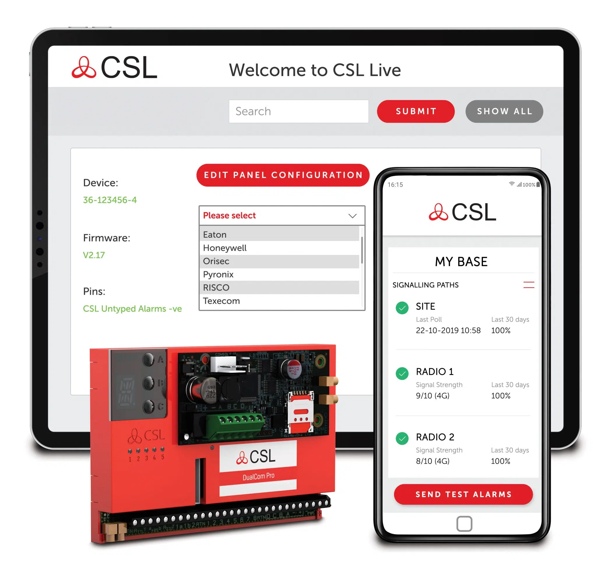 CSL Dualcom Pro range pack image